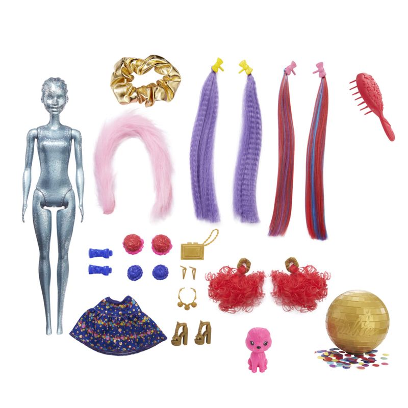 Barbie-Color-Reveal-Glitter-Penteados-de-Festa-Roxa---Mattel