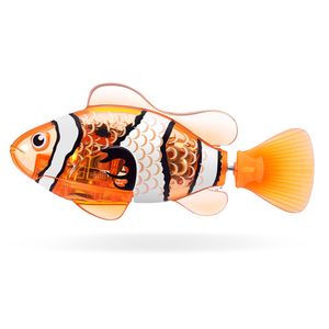 Robô Alive Fish Nada de Verdade Laranja - Fun Divirta-se
