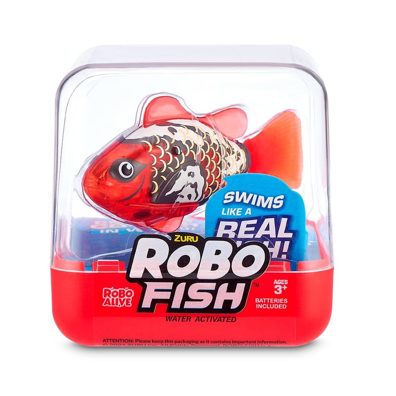 RoboAliveFishNadadeVerdadeVermelhoFunDivirtase