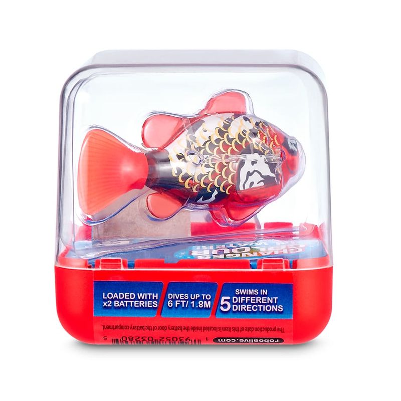 RoboAliveFishNadadeVerdadeVermelhoFunDivirtase