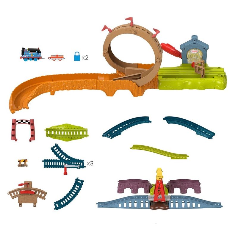 Thomas-e-Seus-Amigos-Pista-Patio-Manutencao-e-Loop---Mattel