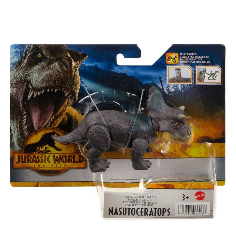 Jurassic-World-Pack-Feroz-Nasutoceratops---Mattel-