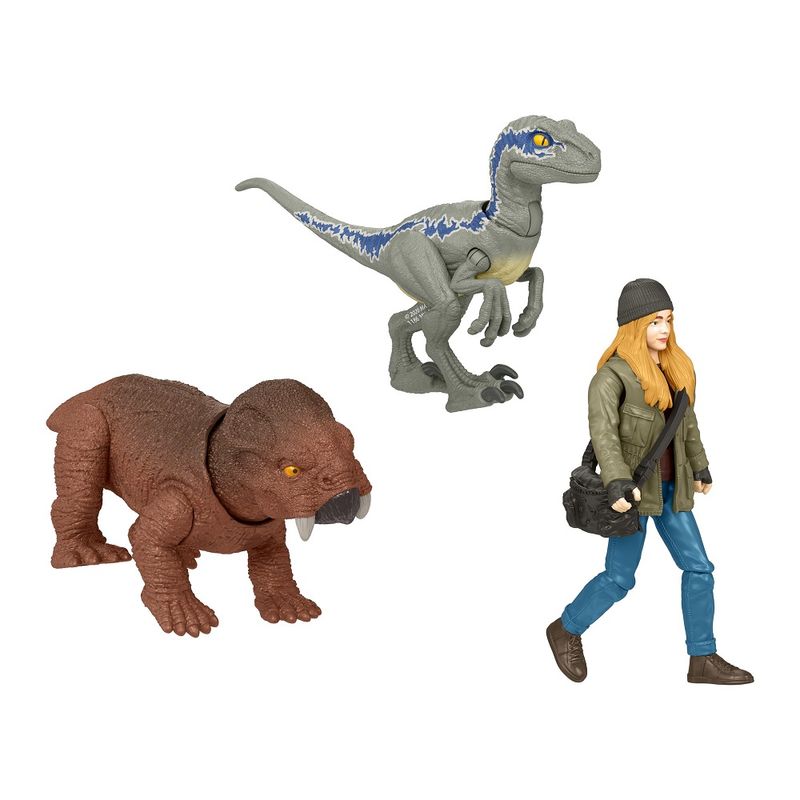 Jurassic-World-Maisie---Velociraptor-Beta---Mattel