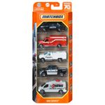 Matchbox-Pack-5-Carros-MBX-Service---Mattel