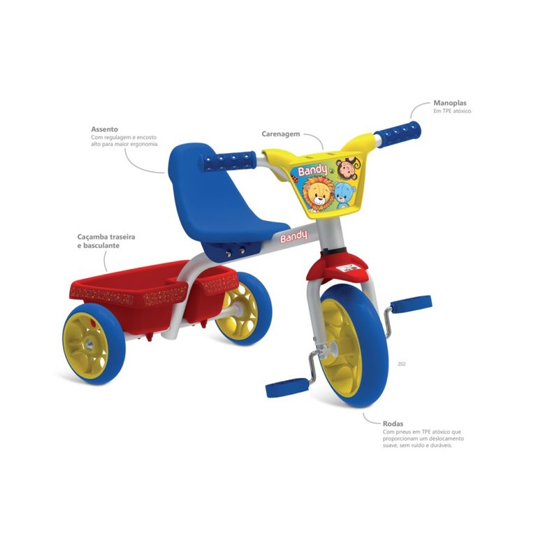 Triciclo-Bandy-Com-Carenagem---Bandeirante