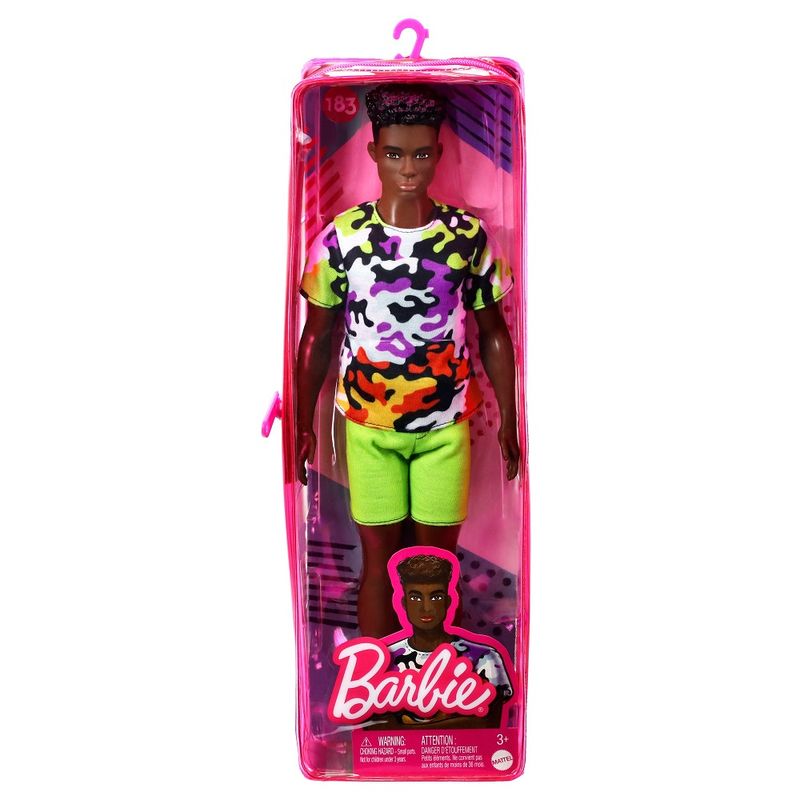 Barbie-Fashionista-Ken-Camiseta-Camuflada---Mattel