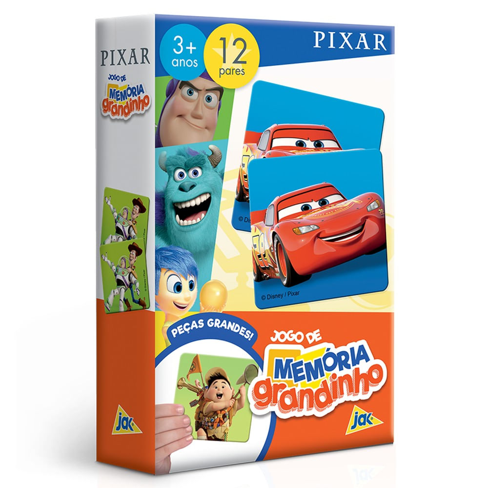 Jogo da Memória - Disney - Pixar - Dois Irmãos - Toyster
