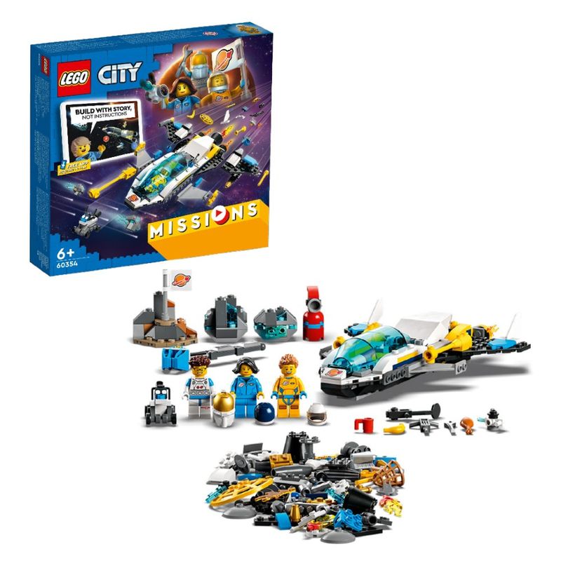 Lego-City-60354-Missoes-Exploratorias-Espaconave-Marte---Lego