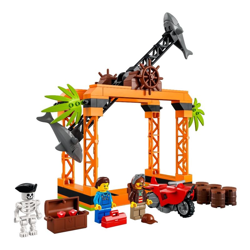 Lego-City-60342-Desafio-Acrobacias-com-Ataque-Tubarao---Lego