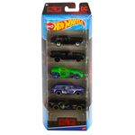 Hot-Wheels-Basics-Pack-com-5-Carros-Batman---Mattel