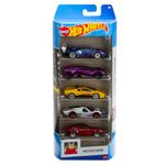 Hot-Wheels-Basics-Pack-com-5-Carros-Motor-Show---Mattel