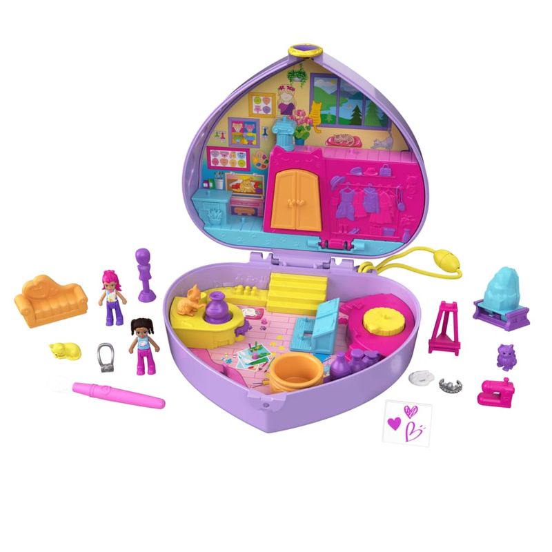 Polly-Pocket-Mini-Estojo-Estudio-de-Arte---Mattel