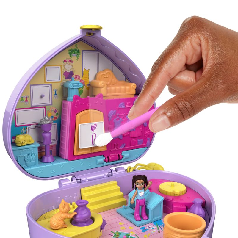 Polly-Pocket-Mini-Estojo-Estudio-de-Arte---Mattel
