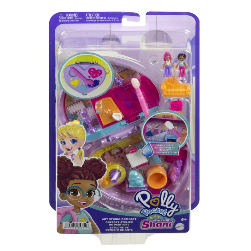 Micro Polly Pocket Estojo Fliperama Salão De Jogos