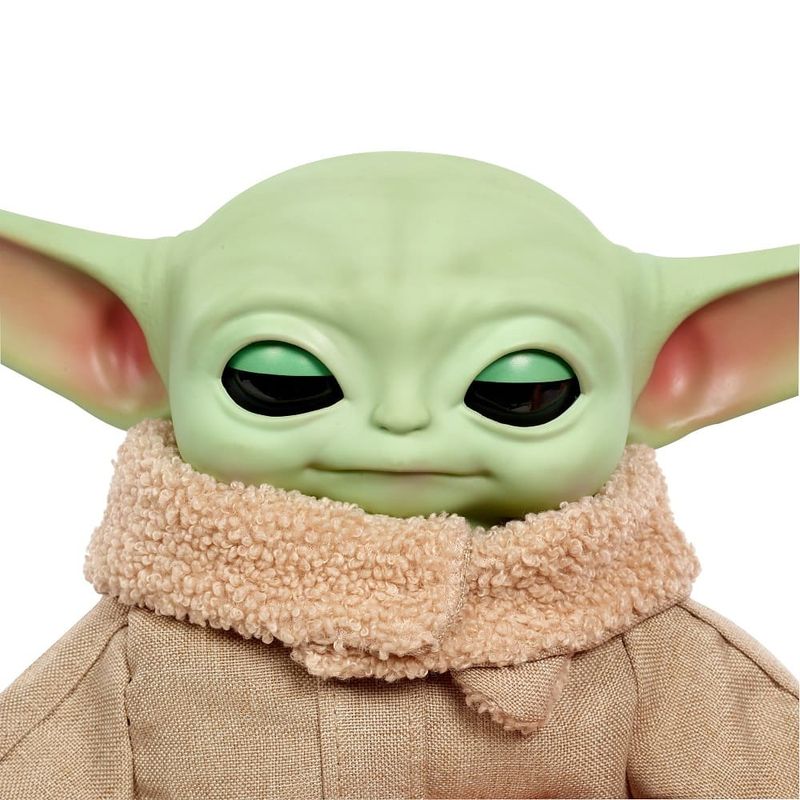 Pelúcia Star Wars Grogu com Sons e Movimentos - Mattel no Shoptime