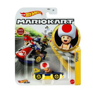 Hot Wheels Mini Veiculo Mario Kart Toad - Mattel