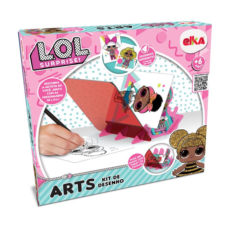 Arts-Kit-Desenho-LOL-Surprise---Elka