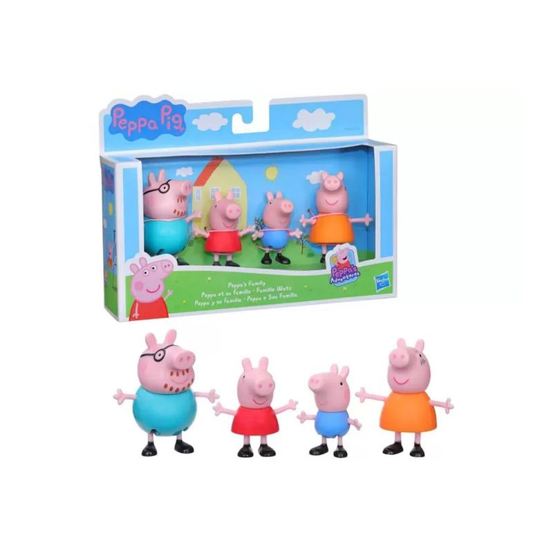 Peppa-Pig-Adventures-Familia-Peppa---Hasbro
