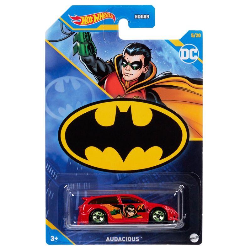 Hot-Wheels-Batman-Robin-Audacious---Mattel