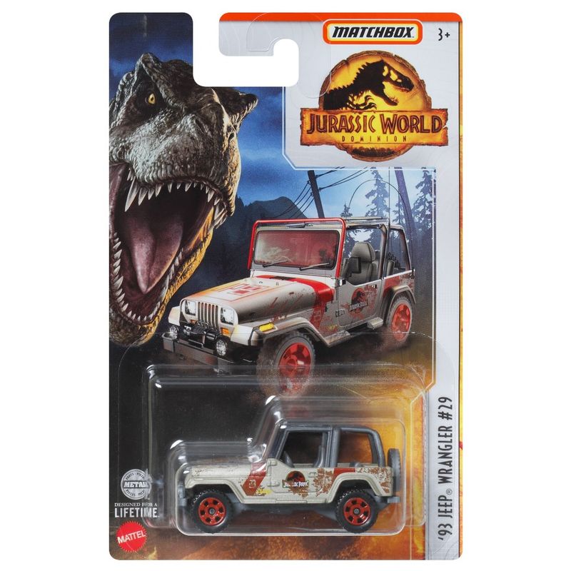 Matchbox-Jurassic-World-93-Jeep-Wrangler---Mattel