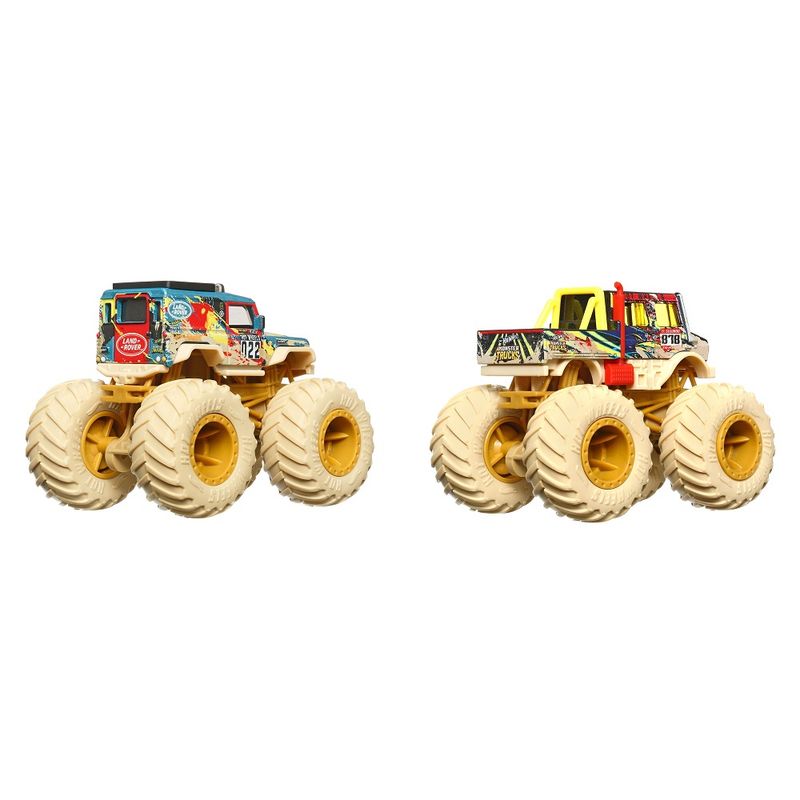 Hot Wheels Monster Trucks Hot Wheels 4 Vs Hot Wheels 1 - Mattel Toy Mania -  Loja ToyMania