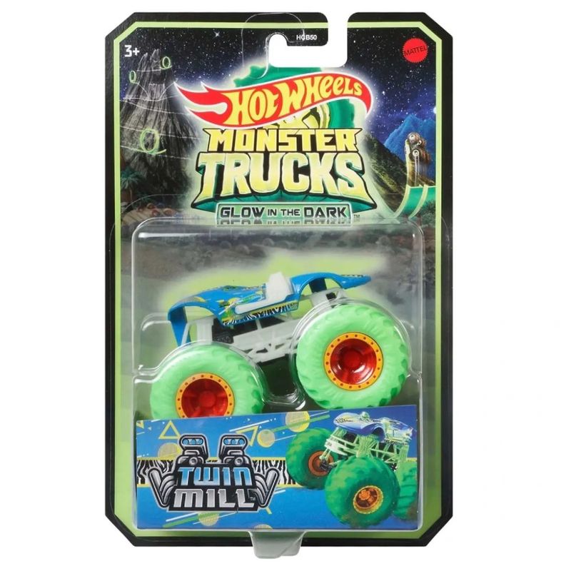 Hot-Wheels-Monster-Trucks-Brilha-no-Escuro-Twin-Mill---Mattel