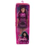 Barbie-Fashionista-Vestido-Xadrez-Rosa---Mattel