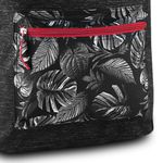 Mochila-Juvenil-Sport-Folhagens-Ziper-Vermelho---Clio-Style