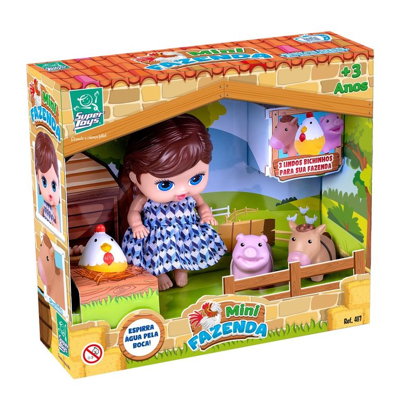 Boneca-Mini-Fazenda-com-Bichinhos---Super-Toys