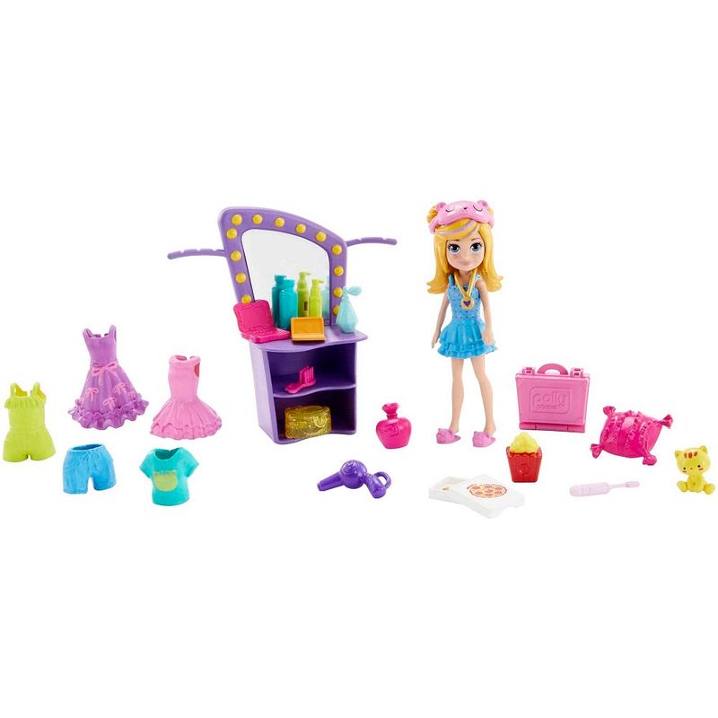 Polly-Pocket-Pacote-Modas-Festa-do-Pijama---Mattel