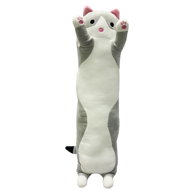 Pelucia-Cushion-Gatinho-Cinza-70cm---Fun-Divirta-se
