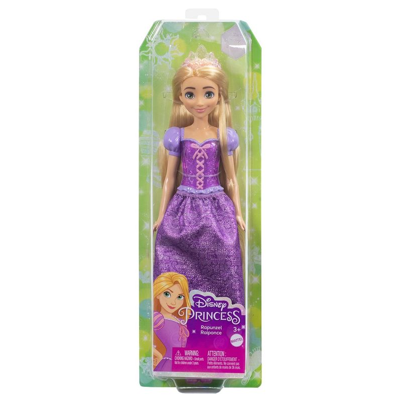 Boneca Disney Princess Rapunzel Saia Cintilante - Mattel