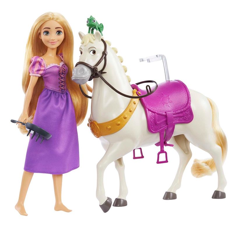 Boneca-Princesa-Rapunzel-e-Maximus-Disney---Mattel