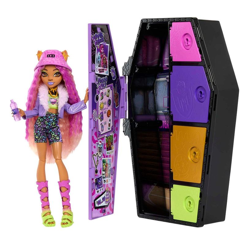Monster-High-Boneca-Skulltimates-Secrets-Clawdeen---Mattel
