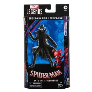 Marvel Legends Series Spider-Man Noir e Spider-Ham Kit Duplo - Hasbro