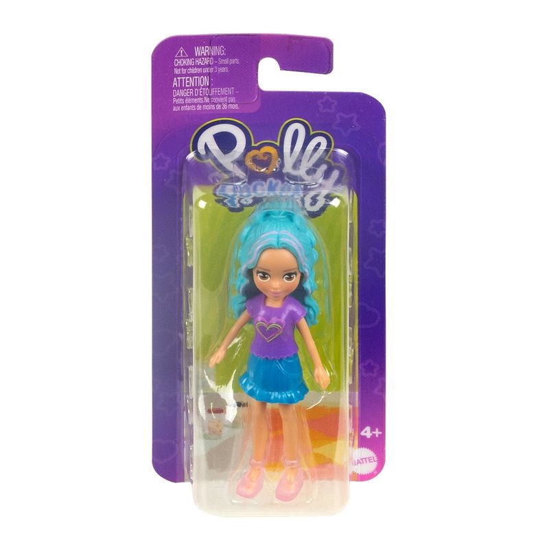 Polly-Pocket-Boneca-Basica-com-Mechas---Mattel