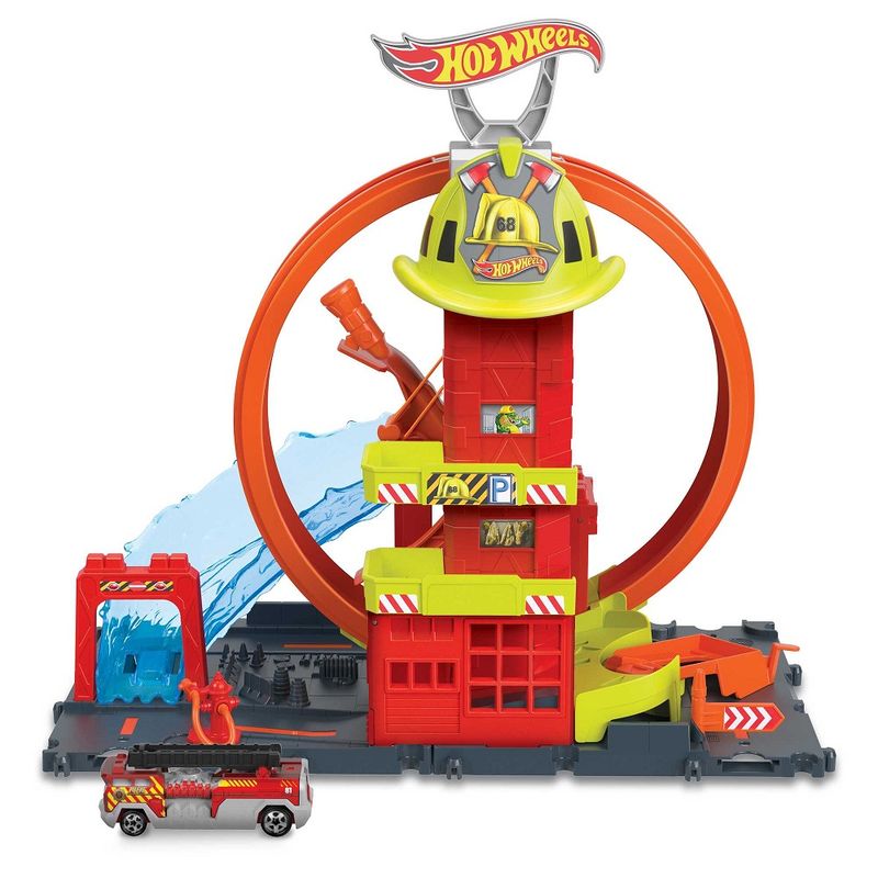 Hot-Wheels-Super-Quartel-de-Bombeiros---Mattel