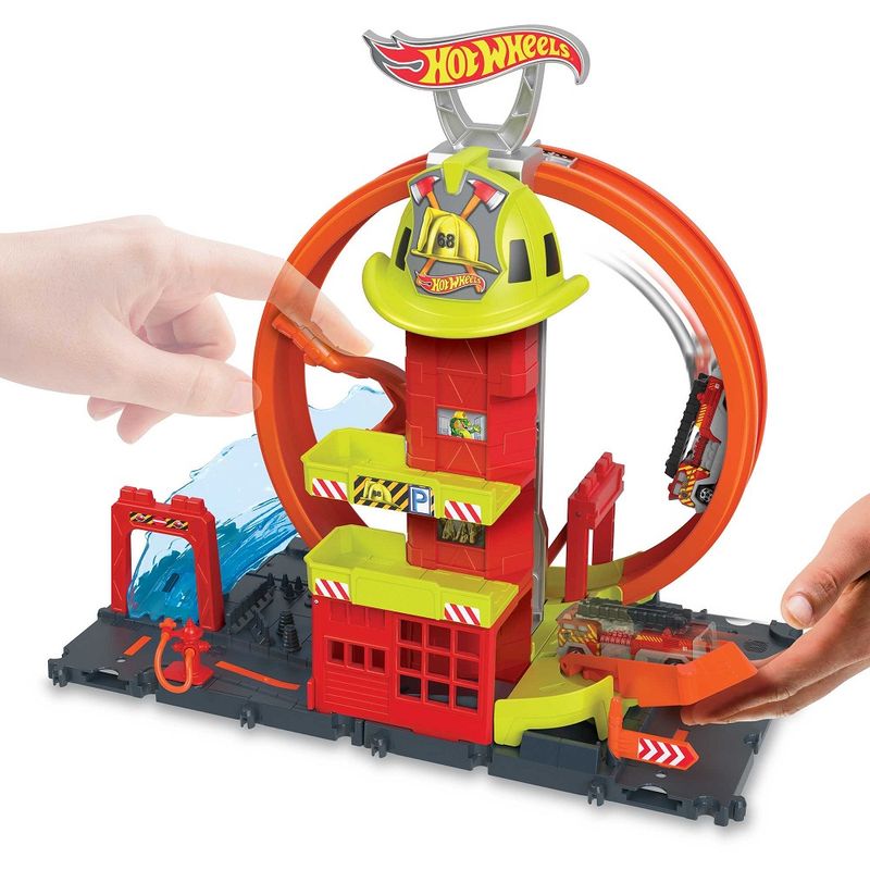 Hot-Wheels-Super-Quartel-de-Bombeiros---Mattel