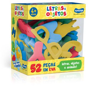 Jogo Educativo Letras e objetos - Toyster