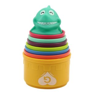 Tubarão de Empilhar Copinhos - BBR Toys