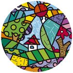 Puzzle-Romero-Britto-Dia-de-Sol-Circular-600-Pecas---Grow