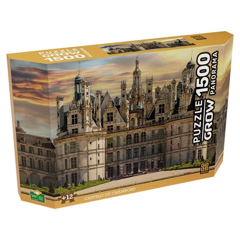 Puzzle-Castelo-de-Chambord-1500-Pecas---Grow