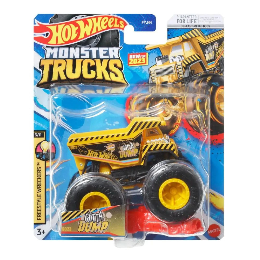 Hot Wheels Monster Trucks Hot Wheels 4 Vs Hot Wheels 1 - Mattel Toy Mania -  Loja ToyMania