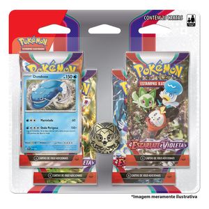 Pokémon Blister Quadruplo Escarlate e Violeta - Copag