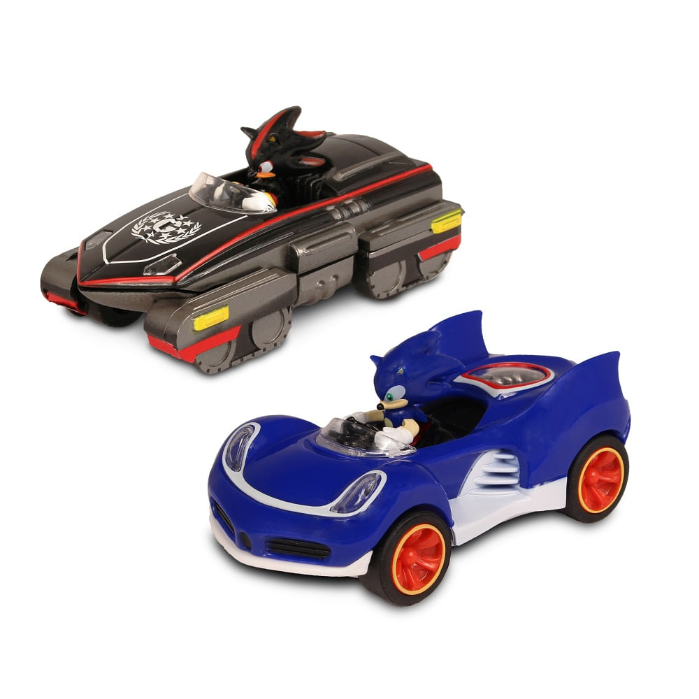 Sonic Carro Shadow Kit com 2 - Fun Divirta-se | Toymania