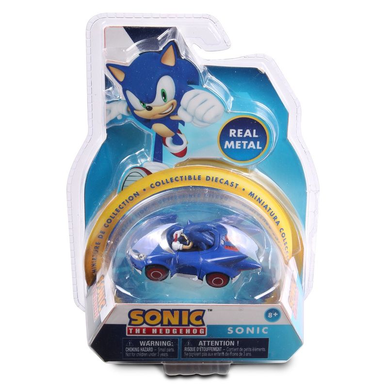 Sonic-Carro-Diescast---Fun-Divirta-se