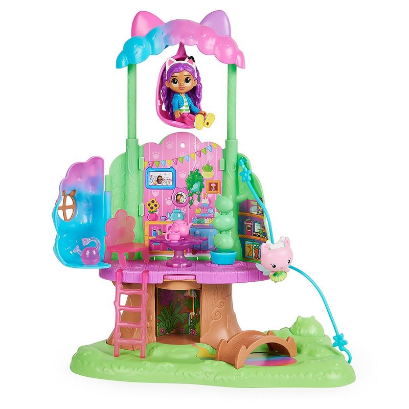 Gabby-s-Dollhouse-Kitty-Fadinha-com-Casa-na-Arvore---Sunny