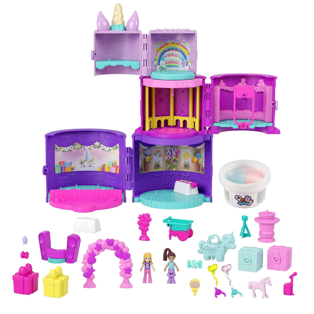 POLLY POCKET - BOLSINHA MUNDO POLLY - POLLY X1504/X1505 MATTEL