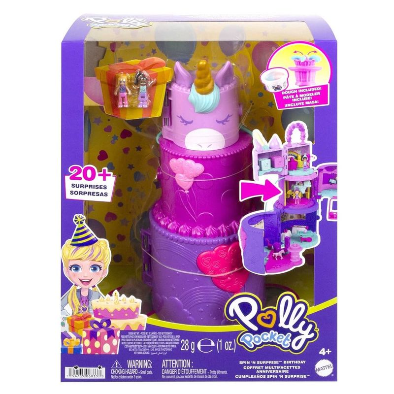 Polly-Pocket-Conjunto-Mundo-de-Surpresa-Bolo---Mattel