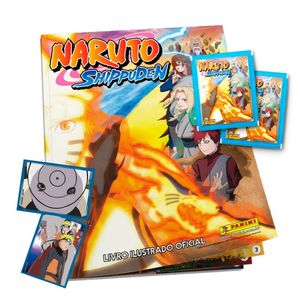 Álbum de Figurinhas Naruto Shippuden - Panini